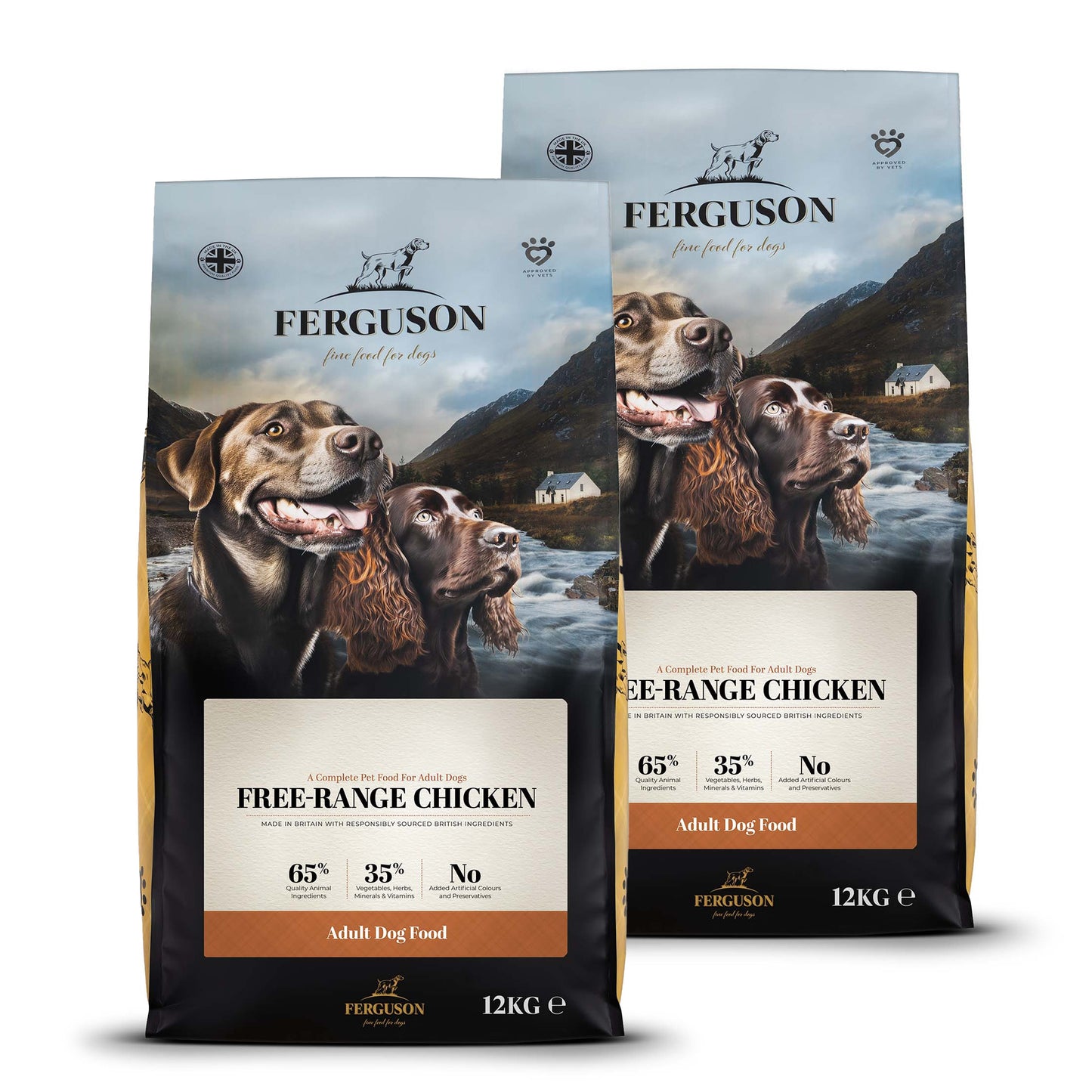 Ferguson British Free Range Chicken Adult Dry Dog Food